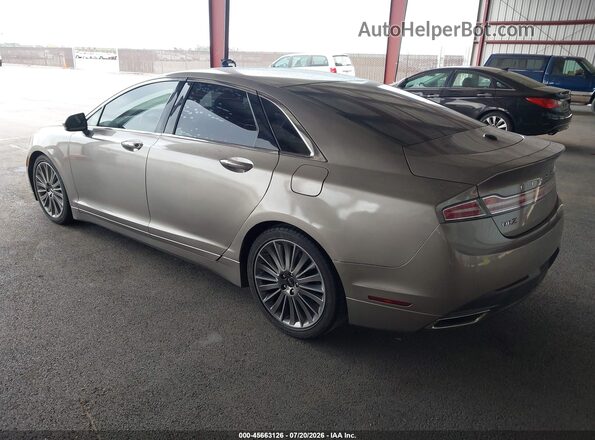 3LN6L2GK4GR603463 2016 LINCOLN MKZ Tan Tył lewy