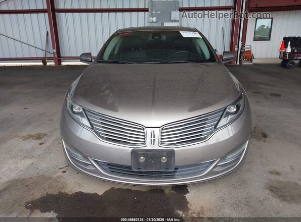 3LN6L2GK4GR603463 2016 LINCOLN MKZ Tan Widok z przodu
