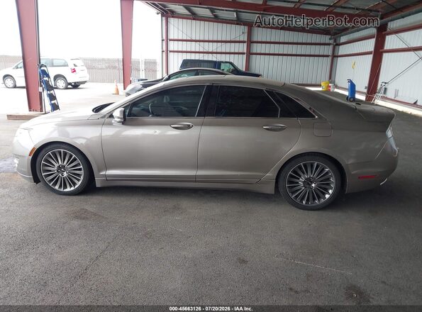3LN6L2GK4GR603463 2016 LINCOLN MKZ Tan Widok wnętrza 360 stopni