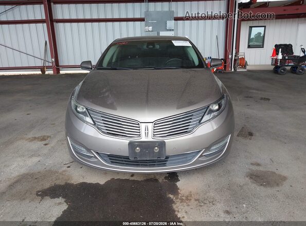 3LN6L2GK4GR603463 2016 LINCOLN MKZ Tan Widok zestawu wskaźników