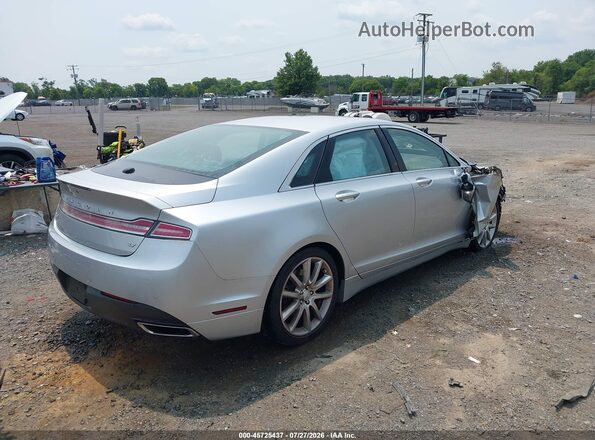 3LN6L2GK4GR612339 2016 LINCOLN MKZ Silver Tył prawy