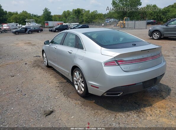 3LN6L2GK4GR612339 2016 LINCOLN MKZ Silver Tył lewy