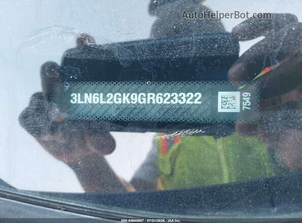 3LN6L2GK9GR623322 2016 LINCOLN MKZ Gray Widok komory silnika