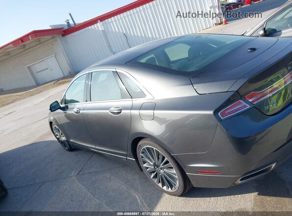 3LN6L2GK9GR623322 2016 LINCOLN MKZ Gray Widok wnętrza 360 stopni