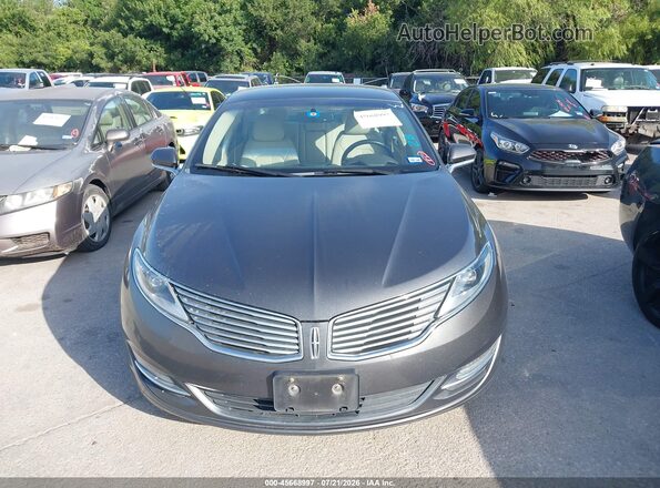 3LN6L2GK9GR623322 2016 LINCOLN MKZ Gray Widok zestawu wskaźników
