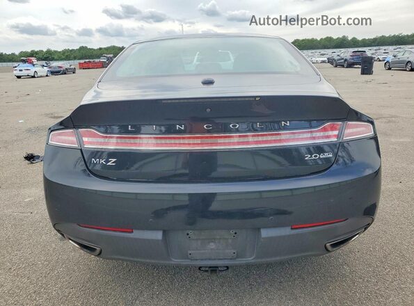 3LN6L2J91GR620954 2016 LINCOLN MKZ Black Vista trasera
