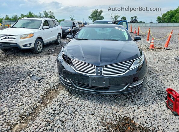 3LN6L2J92GR613558 2016 LINCOLN MKZ Black Front view