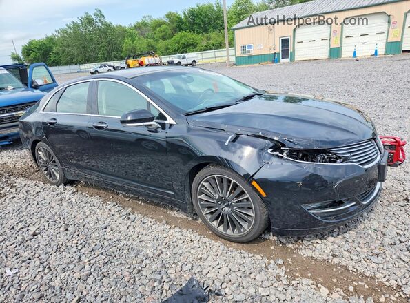 3LN6L2J92GR613558 2016 LINCOLN MKZ Black Front right