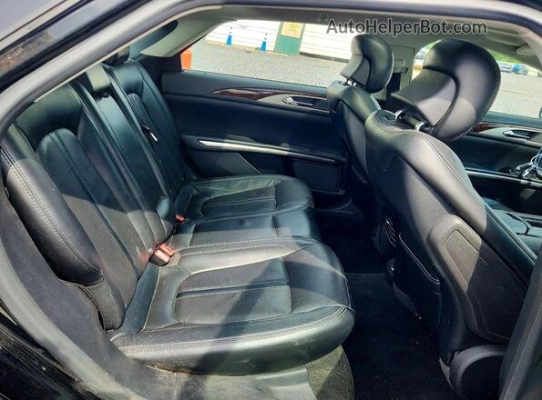 3LN6L2J92GR613558 2016 LINCOLN MKZ Black Rear seats view