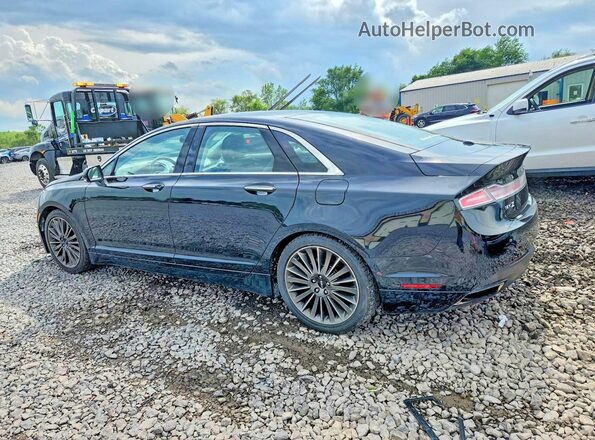 3LN6L2J92GR613558 2016 LINCOLN MKZ Black Rear left