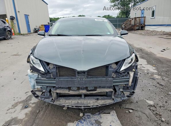 3LN6L2J93GR614864 2016 LINCOLN MKZ Green Front view