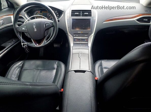 3LN6L2J93GR614864 2016 LINCOLN MKZ Green Dashboard view