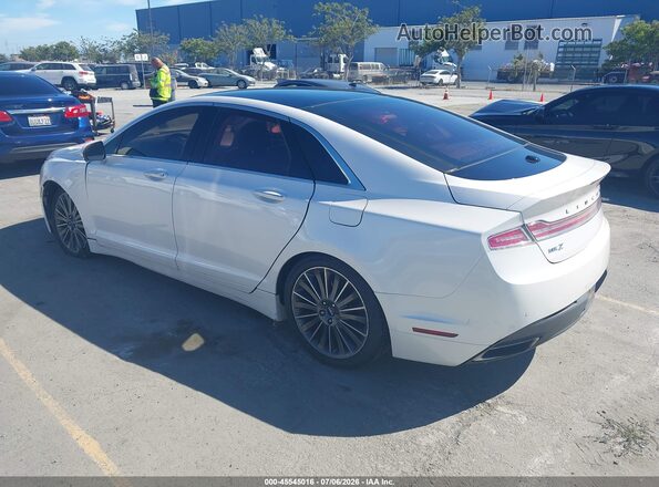 3LN6L2J95GR602876 2016 LINCOLN MKZ White Rear left