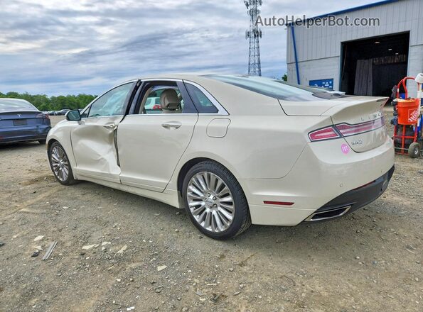 3LN6L2J97GR626774 2016 LINCOLN MKZ Beige უკანა მარცხენა