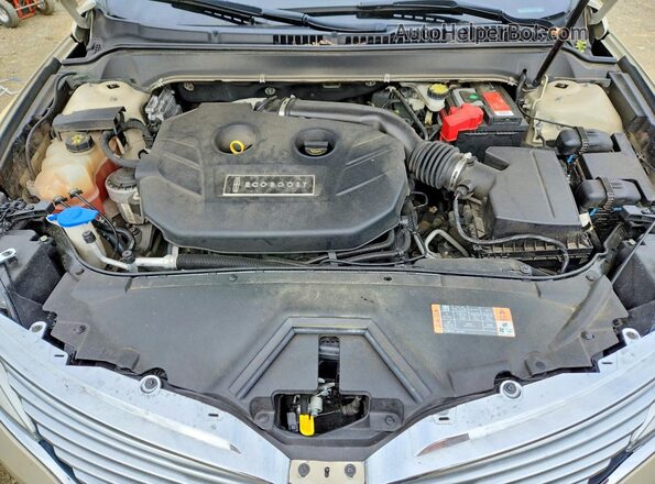 3LN6L2J97GR626774 2016 LINCOLN MKZ Beige უკანა სალონის ხედი