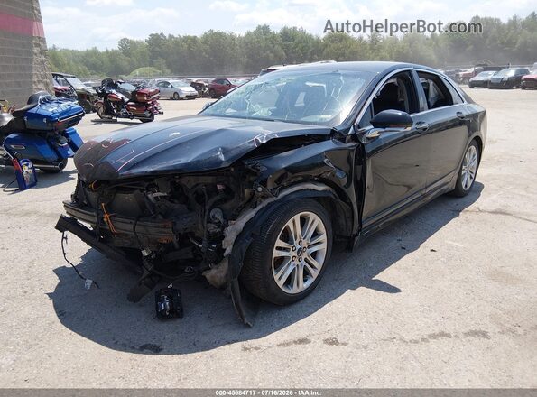 3LN6L2JK0GR631771 2016 LINCOLN MKZ Black Դիմացի տեսք