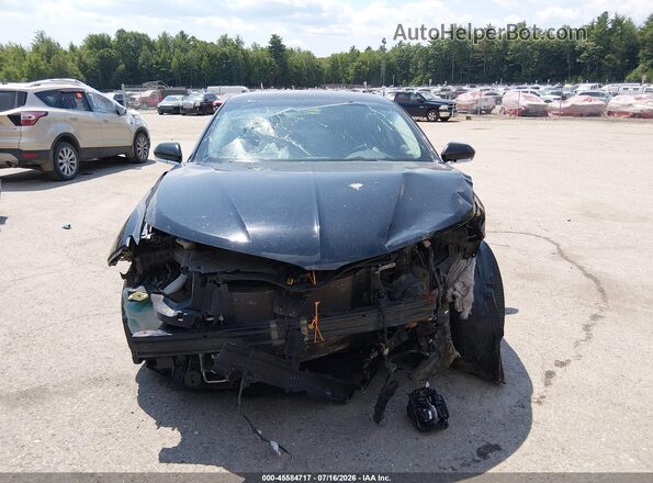 3LN6L2JK0GR631771 2016 LINCOLN MKZ Black Սարքավորումների վահանակի տեսք