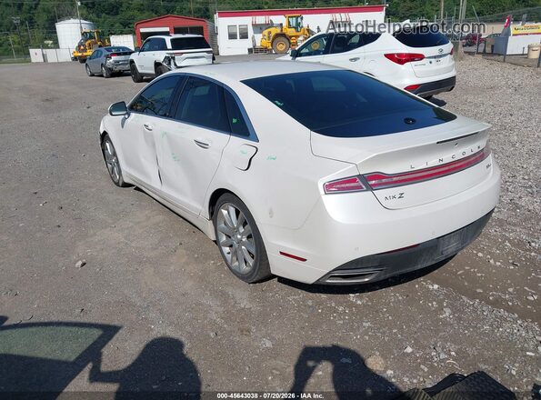 3LN6L2JK5GR600600 2016 LINCOLN MKZ White უკანა მარცხენა