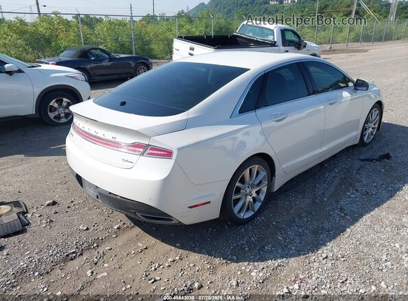 3LN6L2JK5GR600600 2016 LINCOLN MKZ White უკანა მარჯვენა