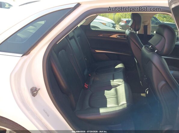 3LN6L2JK5GR600600 2016 LINCOLN MKZ White VIN კოდის სტიკერის ხედი