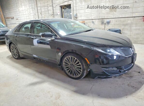 3LN6L2JK7GR617205 2016 LINCOLN MKZ Black წინა მარჯვენა