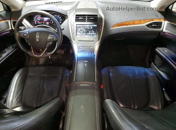 3LN6L2JK7GR617205 2016 LINCOLN MKZ Black წინა პანელის ხედი