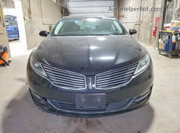3LN6L2JK7GR617205 2016 LINCOLN MKZ Black წინა ხედი