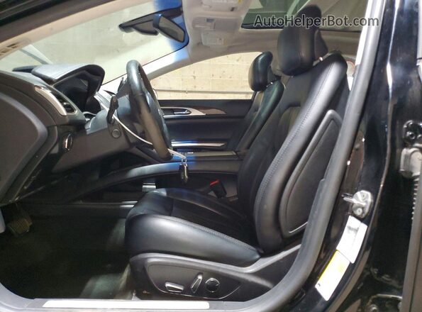 3LN6L2JK7GR617205 2016 LINCOLN MKZ Black წინა სალონის ხედი