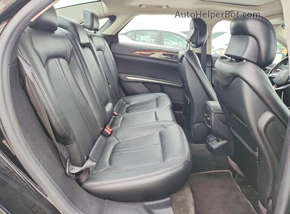 3LN6L2JK8GR602597 2016 LINCOLN MKZ Black Вид задніх сидінь