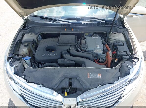 3LN6L2LU0GR612717 2016 LINCOLN MKZ HYBRID Beige Вид ззаду