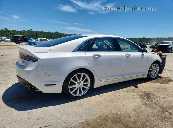 3LN6L2LU1GR627095 2016 LINCOLN MKZ Белый Задняя правая четверть