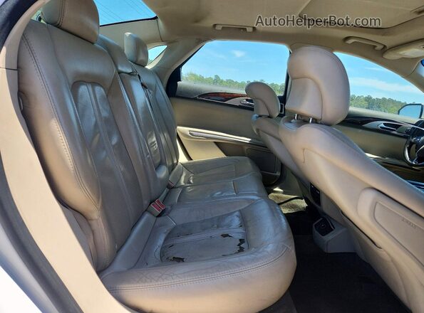 3LN6L2LU1GR627095 2016 LINCOLN MKZ Белый Вид задних сидений