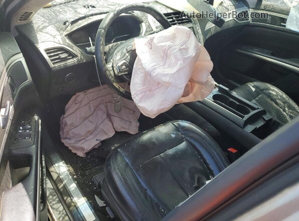 3LN6L2LU3GR627776 2016 LINCOLN MKZ Silver Dashboard view