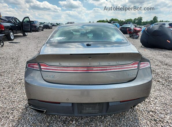 3LN6L2LU4GR608346 2016 LINCOLN MKZ Silver Հետևի տեսք