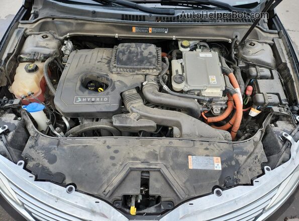 3LN6L2LU5GR626094 2016 LINCOLN MKZ Gray Սալոնի հետևի տեսք