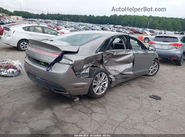3LN6L2LU5GR631604 2016 LINCOLN MKZ HYBRID Beige Rear right