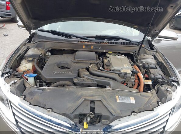 3LN6L2LU5GR631604 2016 LINCOLN MKZ HYBRID Beige Rear view