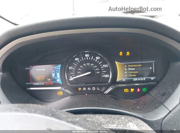3LN6L2LU5GR631604 2016 LINCOLN MKZ HYBRID Beige Rear seats view