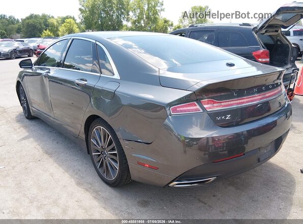 3LN6L2LU6GR623530 2016 LINCOLN MKZ HYBRID Gray Задня ліва чверть