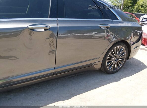 3LN6L2LU6GR623530 2016 LINCOLN MKZ HYBRID Gray Вид щитка приладів