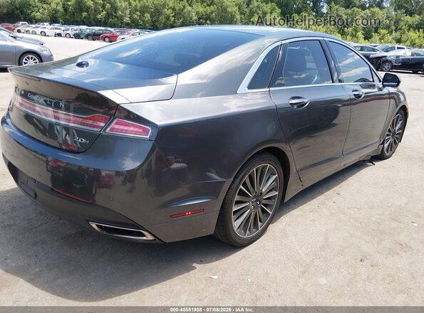 3LN6L2LU6GR623530 2016 LINCOLN MKZ HYBRID Gray Задня права чверть