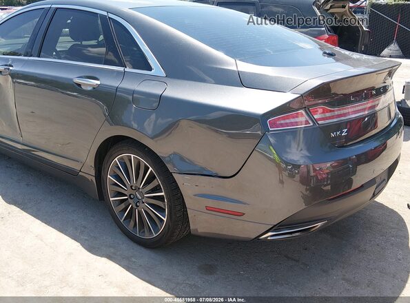 3LN6L2LU6GR623530 2016 LINCOLN MKZ HYBRID Gray Вид спереду