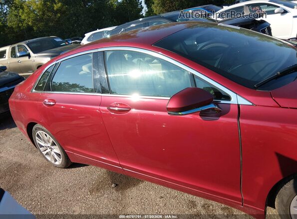 3LN6L2LU6GR628212 2016 LINCOLN MKZ HYBRID Red Vista del cuadro de instrumentos