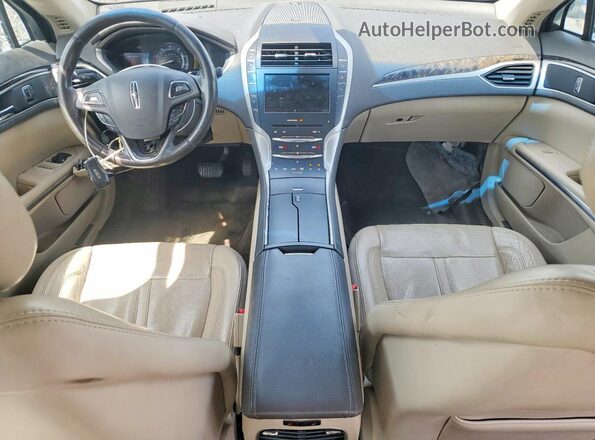 3LN6L2LU7GR619017 2016 LINCOLN MKZ Gray Dashboard view