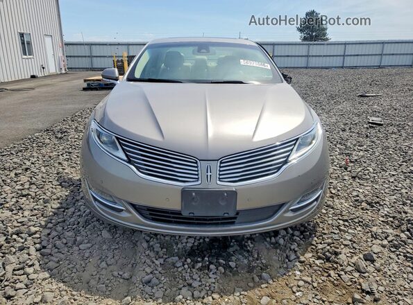3LN6L2LU7GR619017 2016 LINCOLN MKZ Gray Front view