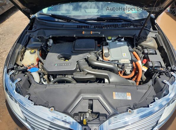 3LN6L2LU7GR620331 2016 LINCOLN MKZ Charcoal Widok wnętrza z tyłu