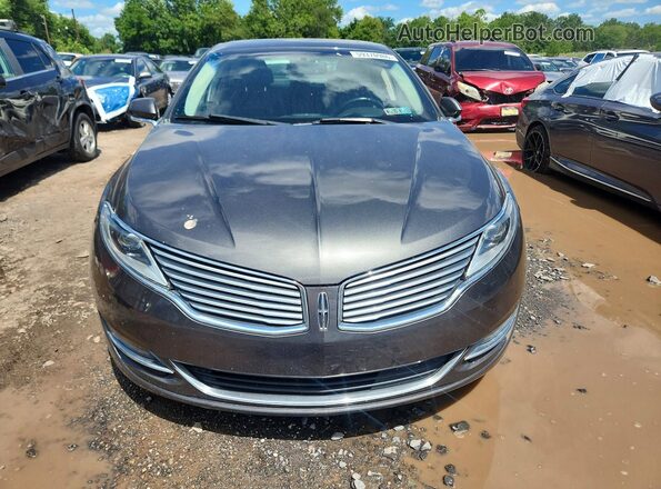3LN6L2LU7GR620331 2016 LINCOLN MKZ Charcoal Widok z przodu