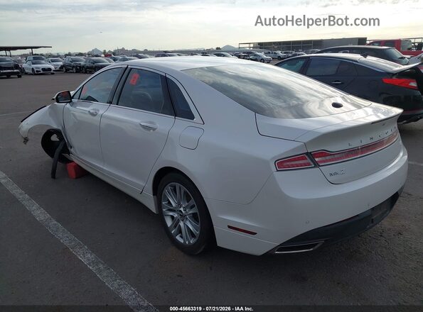 3LN6L2LU9GR622520 2016 LINCOLN MKZ HYBRID White Հետևի ձախ