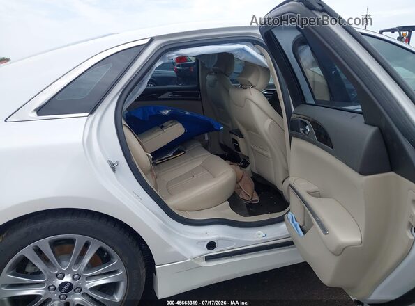 3LN6L2LU9GR622520 2016 LINCOLN MKZ HYBRID White VIN կոդի պիտակի տեսք