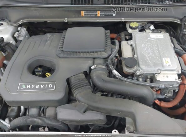 3LN6L2LUXGR601191 2016 LINCOLN MKZ HYBRID Silver Вид ззаду